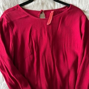 Red Eight Sixty long sleeve mini dress size xs